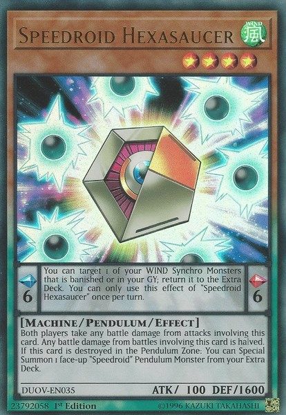 Speedroid Hexasaucer