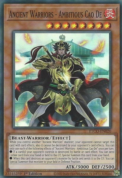 Ancient Warriors - Ambitious Cao De