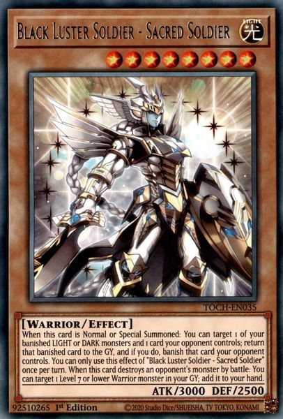 Black Luster Soldier - Sacred Soldier