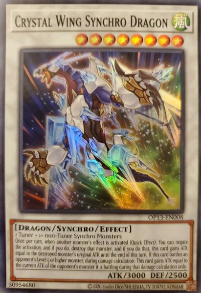 Crystal Wing Synchro Dragon