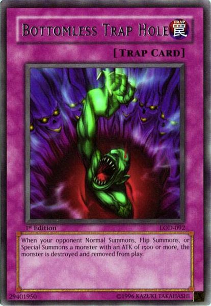 Bottomless Trap Hole