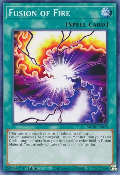 Fusion of Fire