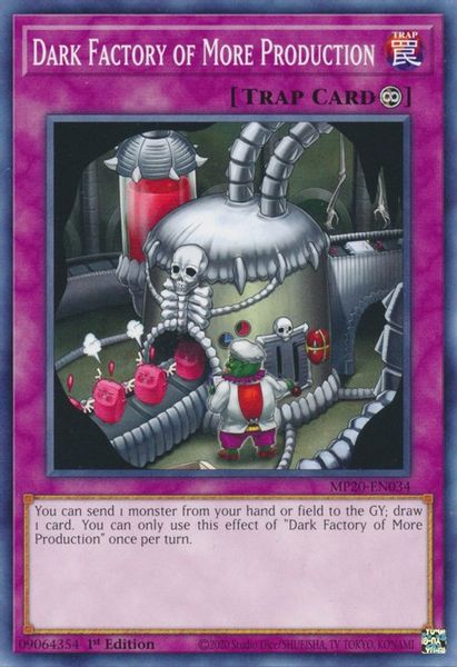 Dark Factory of More Production