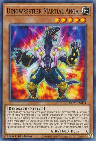 Dinowrestler Martial Anga