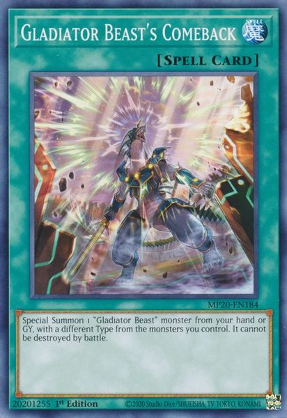 Gladiator Beast's Comeback