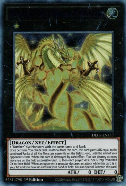 Number 100: Numeron Dragon