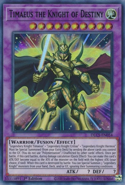 Timaeus the Knight of Destiny