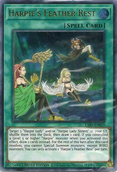 Harpie's Feather Rest