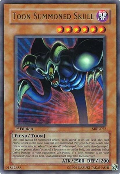 Toon Summoned Skull