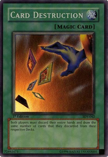 Card Destruction