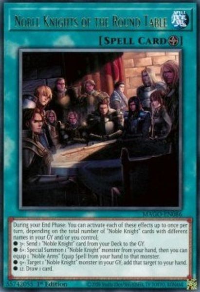 Noble Knights of the Round Table