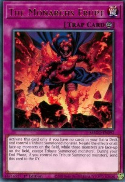 The Monarchs Erupt
