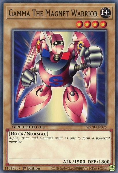Gamma The Magnet Warrior
