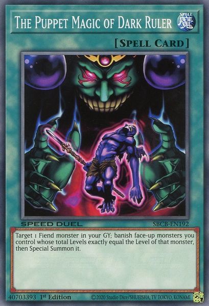 The Puppet Magic of Dark Ruler
