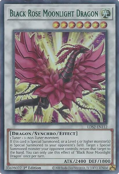 Black Rose Moonlight Dragon