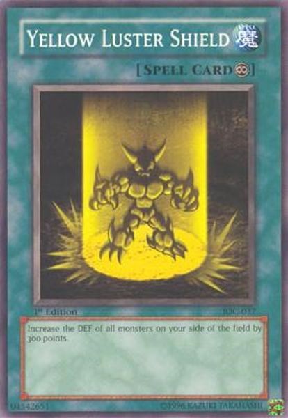 Yellow Luster Shield