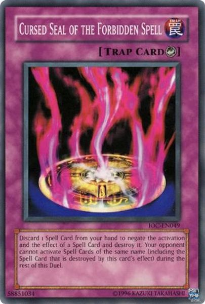 Cursed Seal of the Forbidden Spell