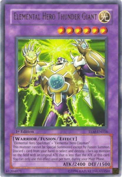 Elemental HERO Thunder Giant