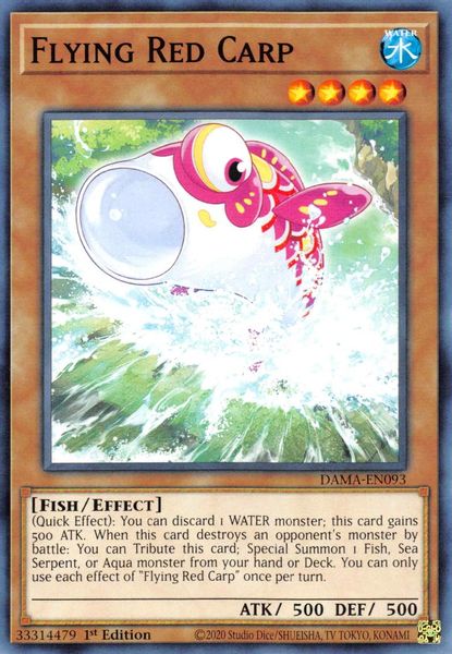 Flying Red Carp