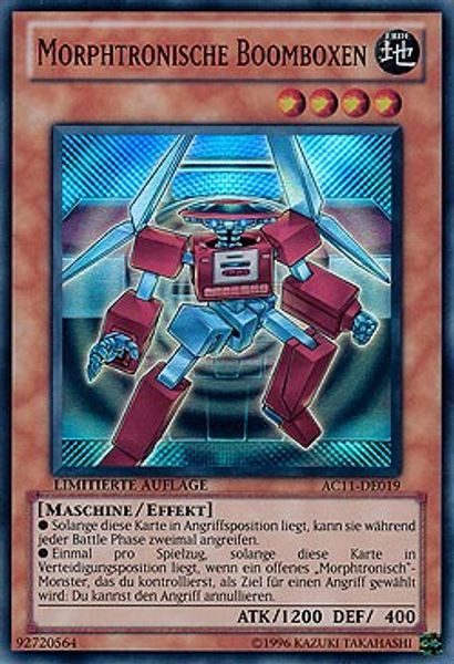 Morphtronic Boomboxen (German) - "Morphtronische Boomboxen"