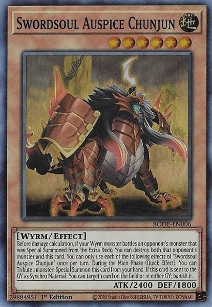 Swordsoul Auspice Chunjun