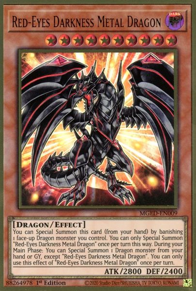 Red-Eyes Darkness Metal Dragon