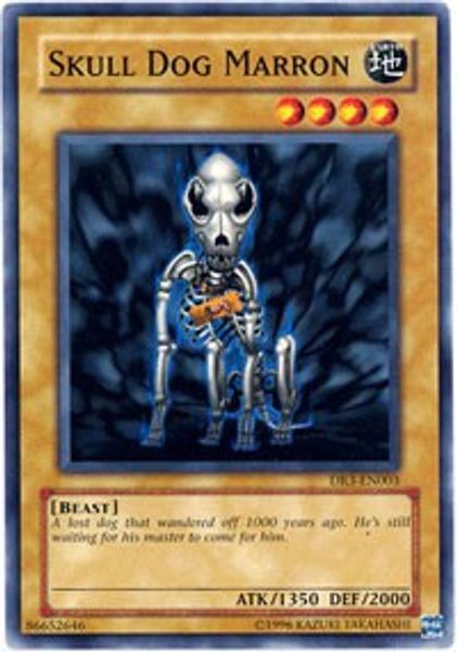 Skull Dog Marron