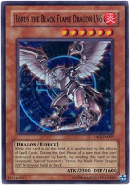 Horus the Black Flame Dragon LV6