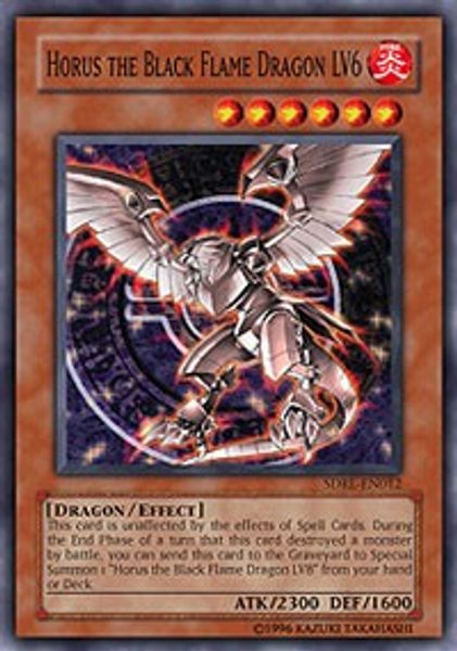 Horus the Black Flame Dragon LV6