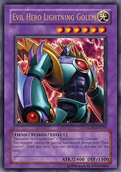 Evil Hero Lightning Golem