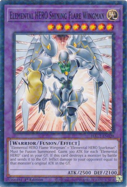 Elemental HERO Shining Flare Wingman