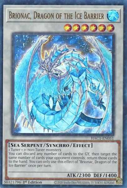 Brionac, Dragon of the Ice Barrier