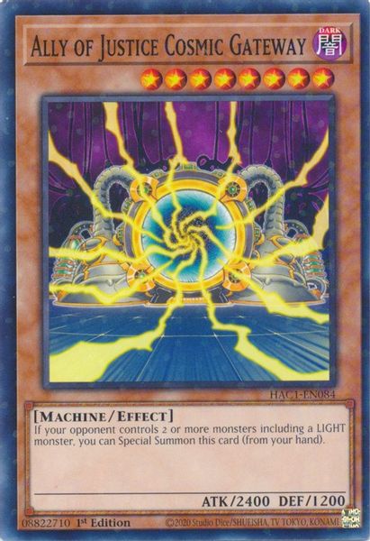 Ally of Justice Cosmic Gateway