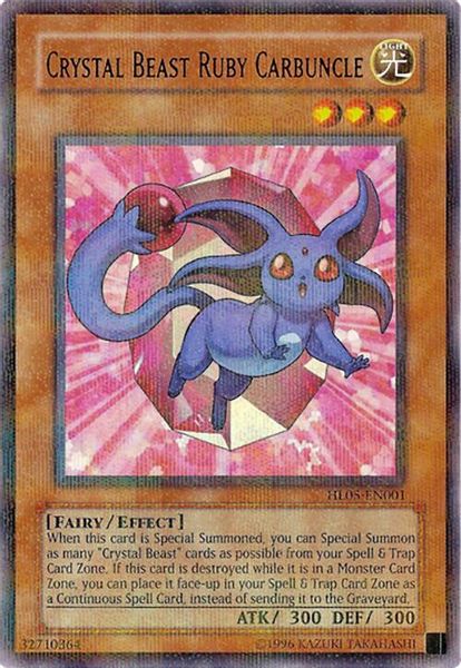 Crystal Beast Ruby Carbuncle