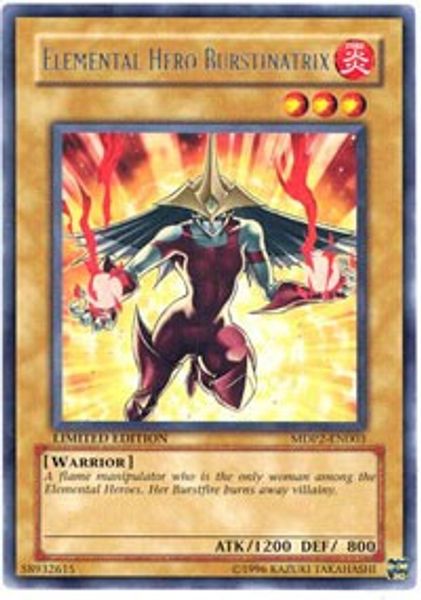 Elemental Hero Burstinatrix