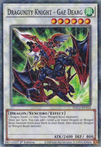 Dragunity Knight - Gae Dearg