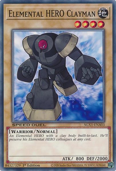 Elemental HERO Clayman