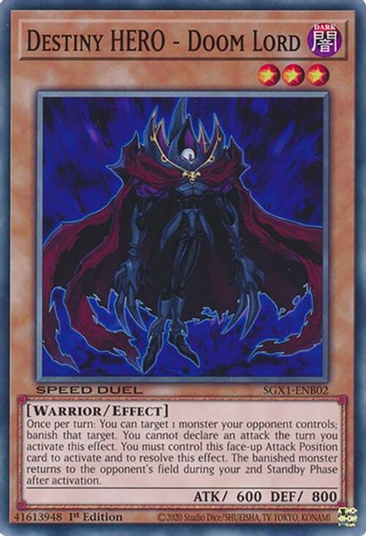Destiny HERO - Doom Lord