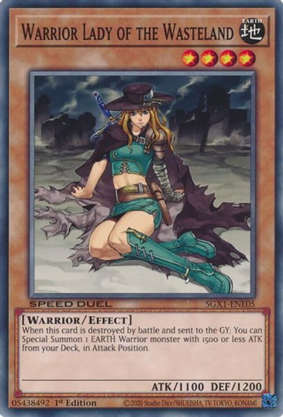 Warrior Lady of the Wasteland