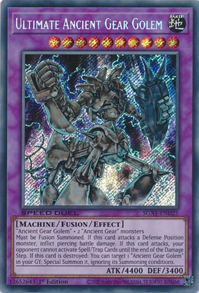 Ultimate Ancient Gear Golem