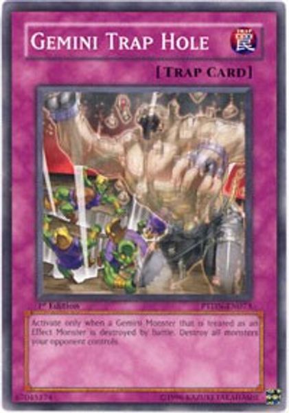 Gemini Trap Hole
