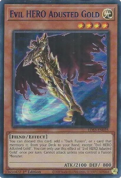 Evil HERO Adusted Gold