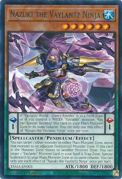 Nazuki the Vaylantz Ninja