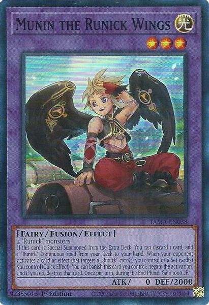 Munin the Runick Wings