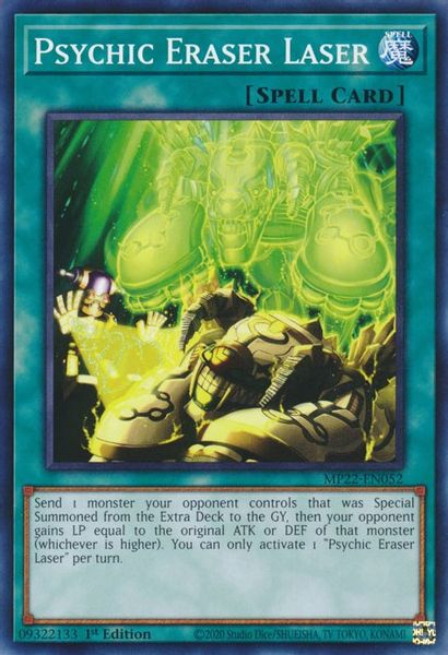 Psychic Eraser Laser