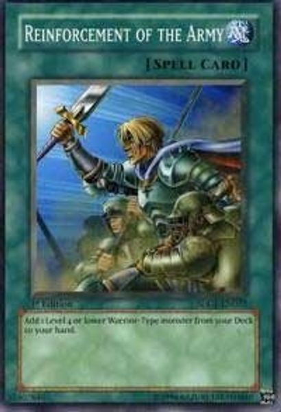 Reinforcement of the Army