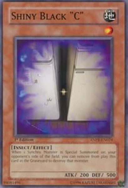 Shiny Black "C"