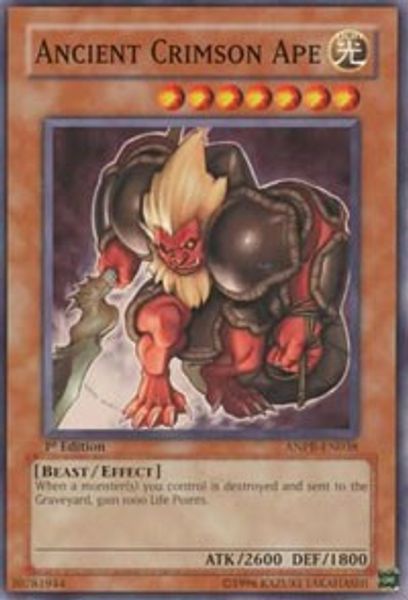 Ancient Crimson Ape