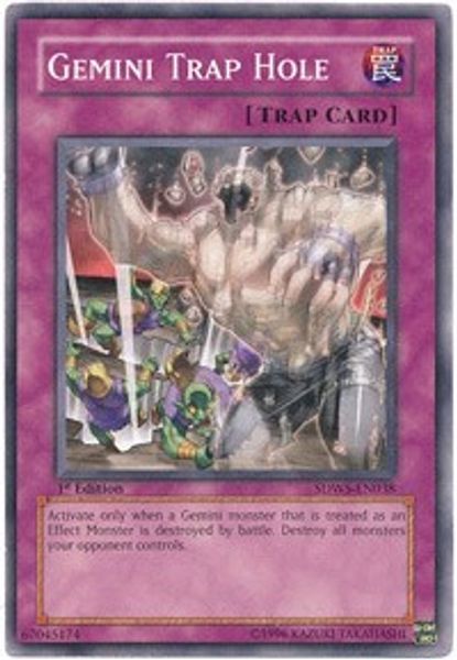 Gemini Trap Hole