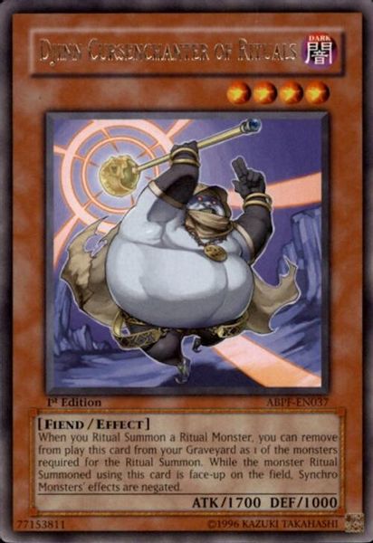 Djinn Cursenchanter of Rituals